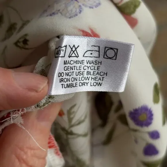 Violet + Claire Women's Floral Botanical Blouse – Size 1X - Picture 9 of 9